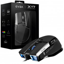 EVGA X17 hiiri Molempikätinen USB A-tyyppi Optinen 16000 DPI