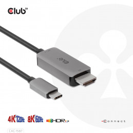 CLUB3D CAC-1587 HDMI-kaapeli 3 m HDMI-tyyppi A (vakio)