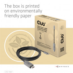 CLUB3D CAC-1587 HDMI-kaapeli 3 m HDMI-tyyppi A (vakio)