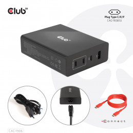 CLUB3D CAC-1906 virtalähdeyksikkö 132 W