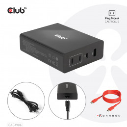CLUB3D CAC-1906 virtalähdeyksikkö 132 W