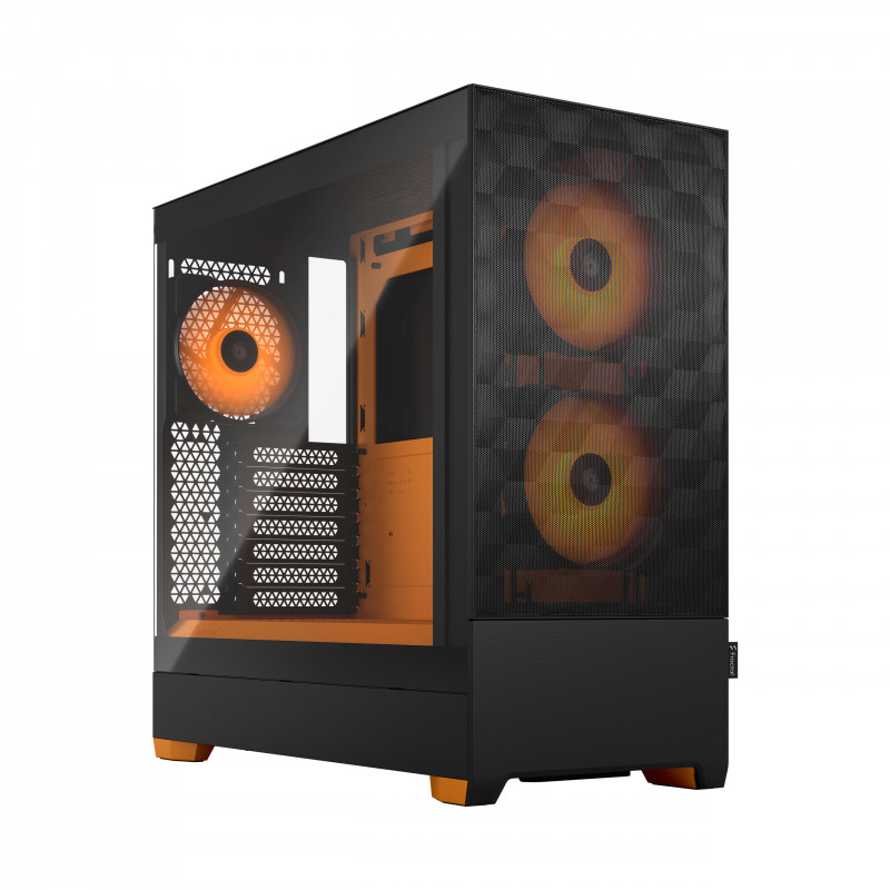 Fractal Design Pop Air Musta, Oranssi
