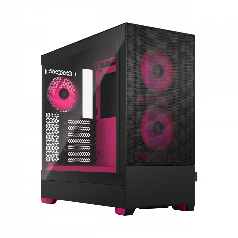 Fractal Design Pop Air Musta, Magenta