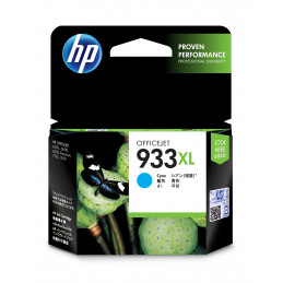 HP 933XL, alkuperäinen riittoisa syaani mustekasetti