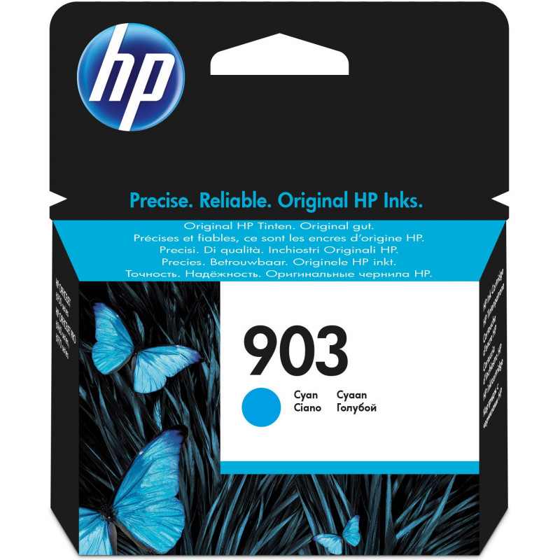 HP 903, alkuperäinen syaani mustekasetti