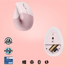 Logitech Lift hiiri Oikeakätinen RF Wireless + Bluetooth Optinen 4000 DPI