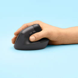 Logitech Lift hiiri Oikeakätinen RF Wireless + Bluetooth Optinen 4000 DPI