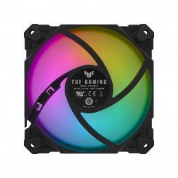 ASUS TUF Gaming TF120 ARGB Fan - Triple Fan Kit with ARGB Controller Tietokonekotelo Ilmanjäähdytin 12 cm Musta