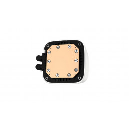 DeepCool LS520 WH Suoritin All-in-one-nesteenjäähdytin 12 cm Valkoinen 1 kpl