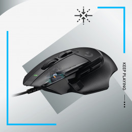 Logitech G G502 X hiiri Oikeakätinen USB A-tyyppi Optinen 25600 DPI