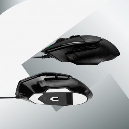 Logitech G G502 X hiiri Oikeakätinen USB A-tyyppi Optinen 25600 DPI