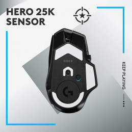 Logitech G G502 X Lightspeed hiiri Oikeakätinen Langaton RF Optinen 25600 DPI