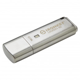 Kingston Technology IronKey Locker+ 50 USB-muisti 16 GB USB A-tyyppi 3.2 Gen 1 (3.1 Gen 1) Hopea