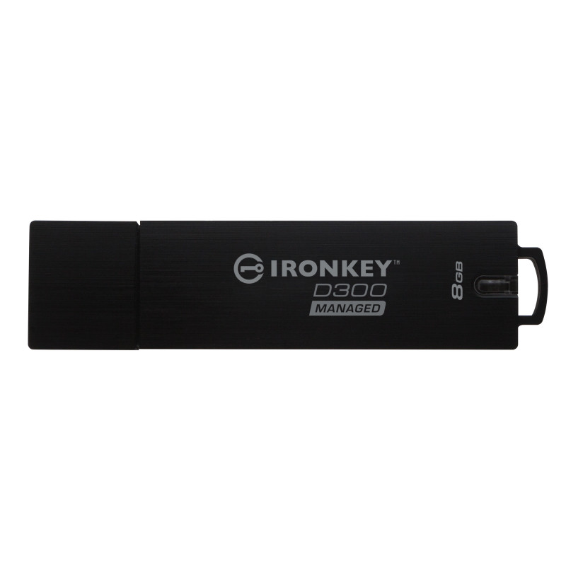 Kingston Technology IronKey D300 USB-muisti 16 GB USB A-tyyppi 3.2 Gen 1 (3.1 Gen 1) Musta