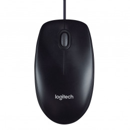 Logitech M100 hiiri Molempikätinen USB A-tyyppi Optinen 1000 DPI