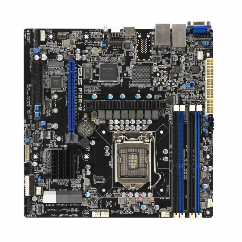 ASUS P12R-M Intel C252 LGA 1200 mikro ATX