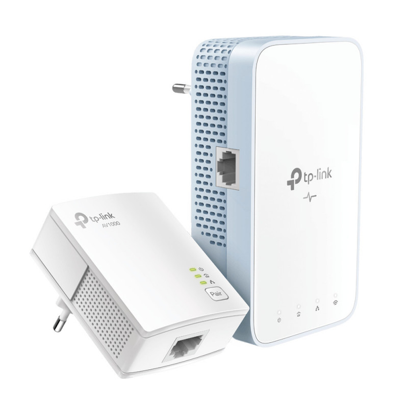 TP-Link TL-WPA1000 KIT PowerLine-verkkosovitin 1000 Mbit s Ethernet LAN Wi-Fi Valkoinen