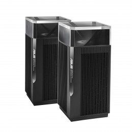 ASUS ZenWiFi Pro XT12(2-PK) Kolmikaista (2,4 GHz 5 GHz 5 GHz) Wi-Fi 6 (802.11ax) Musta 4 Sisäinen