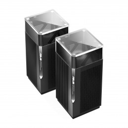ASUS ZenWiFi Pro XT12(2-PK) Kolmikaista (2,4 GHz 5 GHz 5 GHz) Wi-Fi 6 (802.11ax) Musta 4 Sisäinen