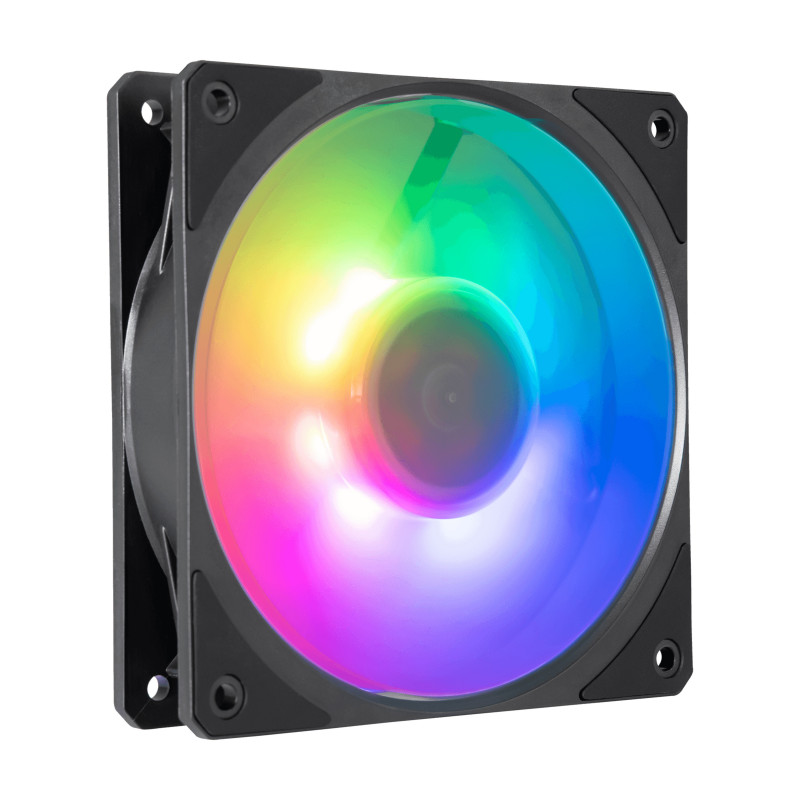 Cooler Master Mobius 120P ARGB Tietokonekotelo Tuuletin Musta