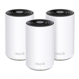 TP-Link Deco XE75 Kolmikaista (2,4 GHz 5 GHz 6 GHz) Wi-Fi 6E (802.11ax) Valkoinen 3 Sisäinen