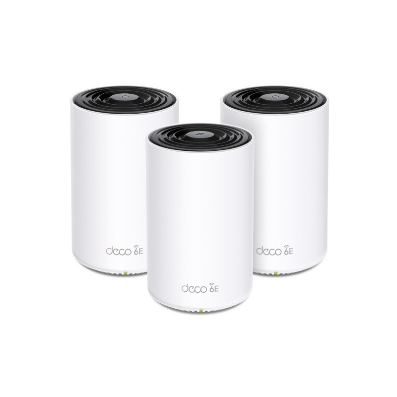 TP-Link Deco XE75 Kolmikaista (2,4 GHz 5 GHz 6 GHz) Wi-Fi 6E (802.11ax) Valkoinen 3 Sisäinen