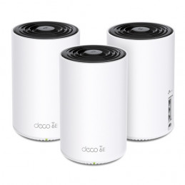 TP-Link Deco XE75 Kolmikaista (2,4 GHz 5 GHz 6 GHz) Wi-Fi 6E (802.11ax) Valkoinen 3 Sisäinen