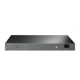 TP-Link TL-SG3452XP JetStream PoE Switch Hallittu L2+ Gigabit Ethernet (10 100 1000) Power over Ethernet -tuki 1U Musta