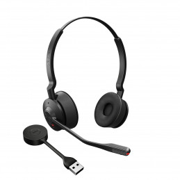 Jabra Engage 55 Kuulokkeet Langaton Pääpanta Musta, Titaani
