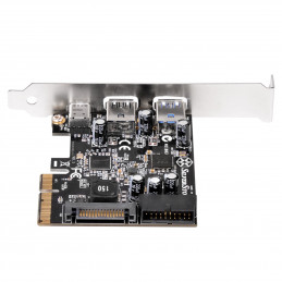 Silverstone ECU05 liitäntäkortti -sovitin Sisäinen USB 3.2 Gen 1 (3.1 Gen 1)