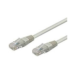 Goobay CAT 6-200 UTP Grey 2m verkkokaapeli Harmaa