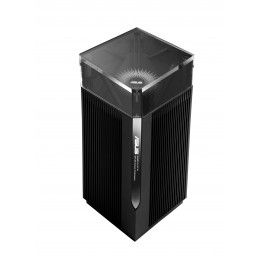 ASUS ZenWiFi Pro ET12 Kolmikaista (2,4 GHz 5 GHz 6 GHz) Wi-Fi 6E (802.11az) Musta 3 Sisäinen