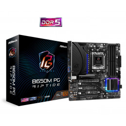 Asrock B650M PG Riptide AMD B650 Socket AM5 mikro ATX