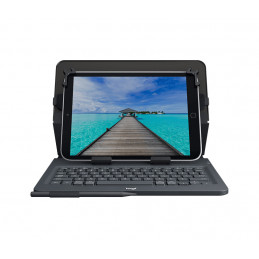 Logitech Universal Folio with integrated keyboard for 9-10 inch tablets Musta Bluetooth Tanska