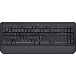 Logitech Signature K650 näppäimistö RF Wireless + Bluetooth QWERTY Tanska, Suomi, Pohjoismainen, Ruotsi Grafiitti