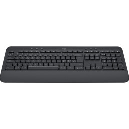 Logitech Signature K650 näppäimistö RF Wireless + Bluetooth QWERTY Tanska, Suomi, Pohjoismainen, Ruotsi Grafiitti