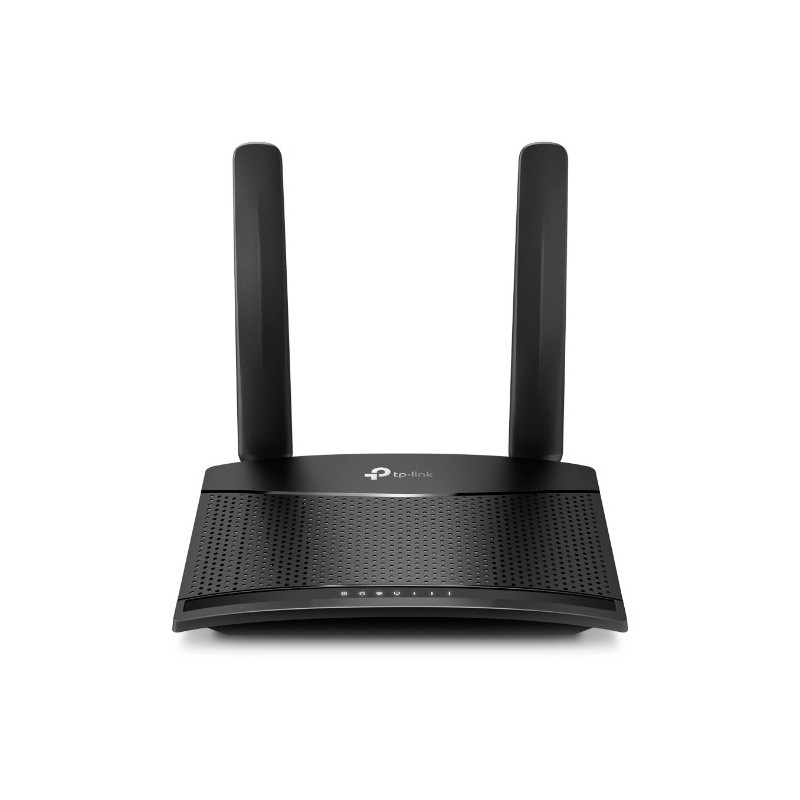 TP-Link TL-MR100 langaton reititin Nopea Ethernet Yksi kaista (2,4 GHz) 4G Musta