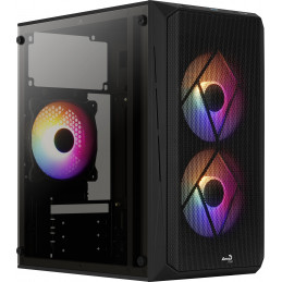 Aerocool CS107V2 tietokonekotelo Mini Tower Musta