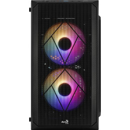 Aerocool CS107V2 tietokonekotelo Mini Tower Musta