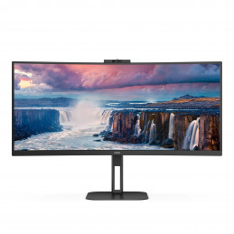 AOC V5 CU34V5CW 86,4 cm (34") 3440 x 1440 pikseliä Wide Quad HD LED Musta