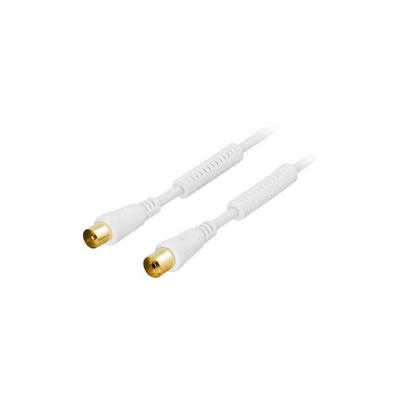 Deltaco AN-105 koaksiaalikaapeli 5 m IEC 169-2 ha IEC 169-2 ho