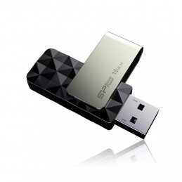 Silicon Power Blaze B30 USB-muisti 16 GB USB A-tyyppi 3.2 Gen 1 (3.1 Gen 1) Musta