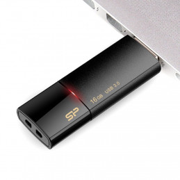 Silicon Power Blaze B05 USB-muisti 16 GB USB A-tyyppi 3.2 Gen 1 (3.1 Gen 1) Musta