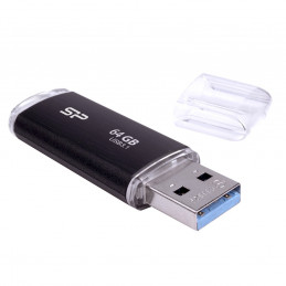 Silicon Power Blaze B02 USB-muisti 64 GB USB A-tyyppi 3.2 Gen 1 (3.1 Gen 1) Musta