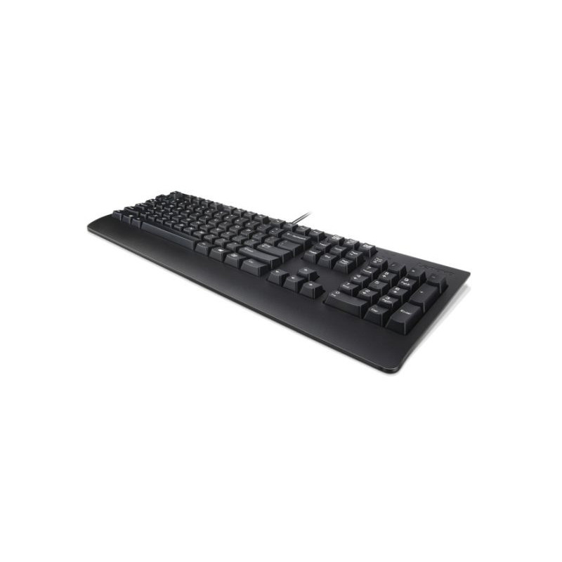 Lenovo Preferred Pro II näppäimistö USB QWERTY Suomi, Ruotsi Musta