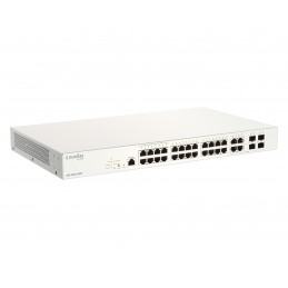 D-Link DBS-2000-28MP verkkokytkin Hallittu L2 Gigabit Ethernet (10 100 1000) Harmaa