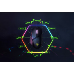 Razer Basilisk V3 Pro hiiri Oikeakätinen RF Wireless + Bluetooth + USB Type-C Optinen 30000 DPI