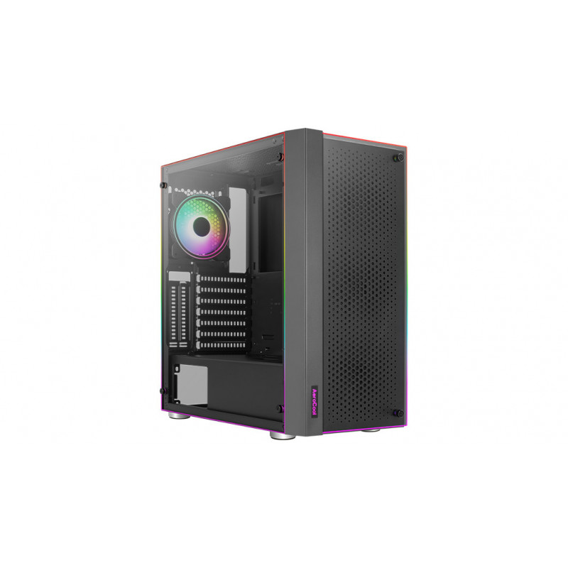 Aerocool Skribble Midi Tower Musta