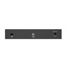 D-Link DGS-108 verkkokytkin Hallitsematon L2 Gigabit Ethernet (10 100 1000) Musta