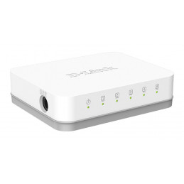 D-Link GO-SW-5G Hallitsematon Gigabit Ethernet (10 100 1000) Valkoinen